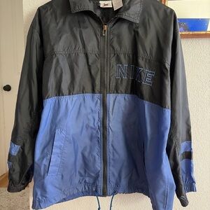 Nike Kids Raincoat in Black and Blue